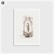 アートポストカード-Decorative fountain project for the interior - アルフォンス ミュシャ Postcard.