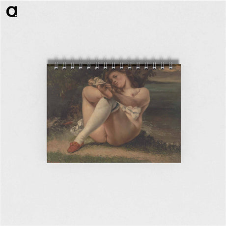 アートメモ帳-Woman with White Stockings
 - バーンズ・コレクション Memo.