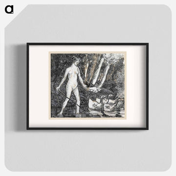 Bather with Geese
 - ダラス美術館 Poster.