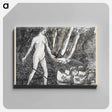 アートパネル-Bather with Geese
 - ダラス美術館 Canvas.