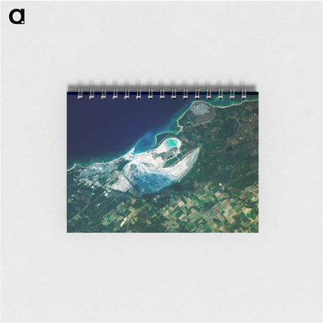 アートメモ帳-Calcite Quarry, Michigan
 - 上空からの地球 Memo.