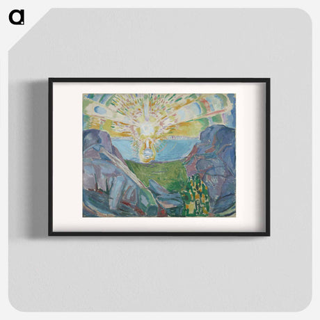 アートポスター-The Sun - エドヴァルド ムンク Poster.