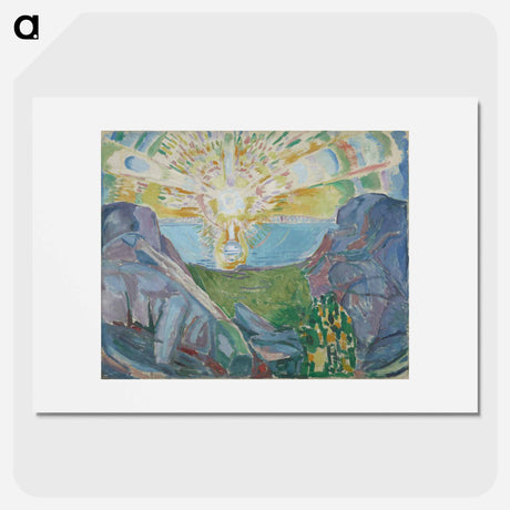 アートポスター-The Sun - エドヴァルド ムンク Poster.