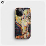 Two Nudes, obverse - Ernst Ludwig Kirchner Phone Case.