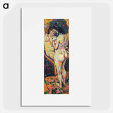 Two Nudes, obverse - Ernst Ludwig Kirchner Poster.