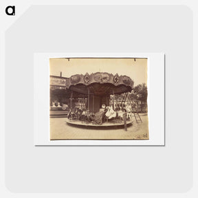 アートポストカード-Fête du Trône
 - ウジェーヌ アジェ Postcard.