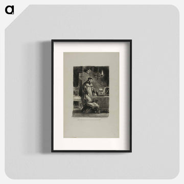 イエロー - ウジェーヌ ドラクロワ Poster.