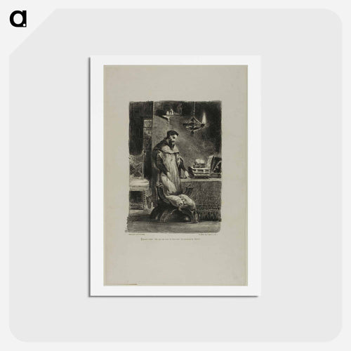 イエロー - ウジェーヌ ドラクロワ Postcard.