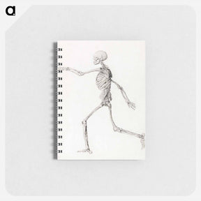 アートメモ帳-Running Skeleton
 - ジョージ スタッブス Memo.