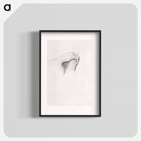 アートポスター-The Hand of Poussin, After Ingres - ジョルジュ スーラ Poster.