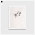 アートポストカード-The Hand of Poussin, After Ingres - ジョルジュ スーラ Postcard.