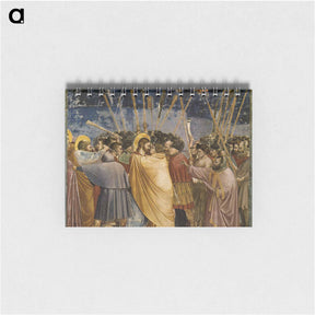 アートメモ帳-The Arrest of Christ (Kiss of Judas) - ジョット ディ ボンドーネ Memo.