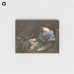 アートメモ帳-The Sleeping Embroiderer - ギュスターヴ クールベ Memo.
