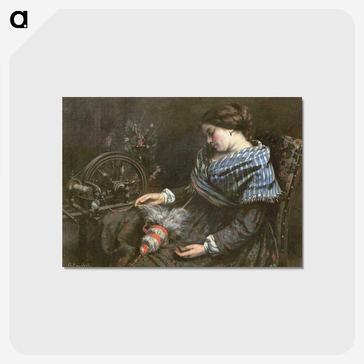 1-74_Gustave-Courbet_postcard