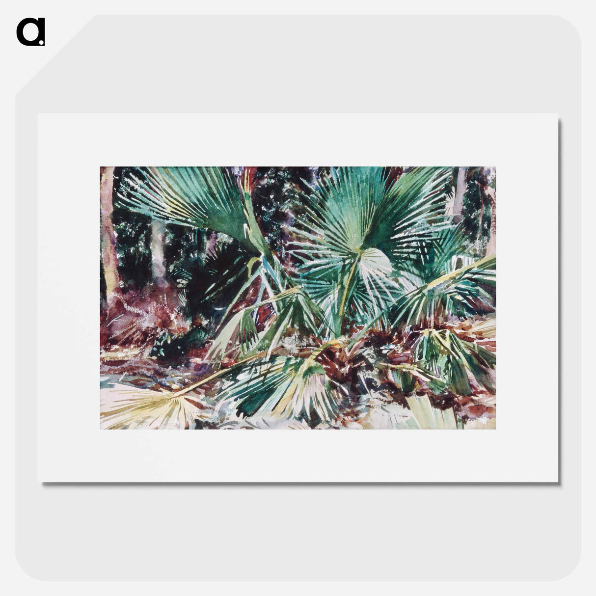 Palmettos - John Singer Sargent Poster.