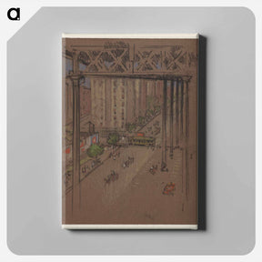 アートパネル-One Hundred and Tenth Street
 - ジョセフ ペネル Canvas.