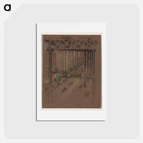 アートポストカード-One Hundred and Tenth Street
 - ジョセフ ペネル Postcard.