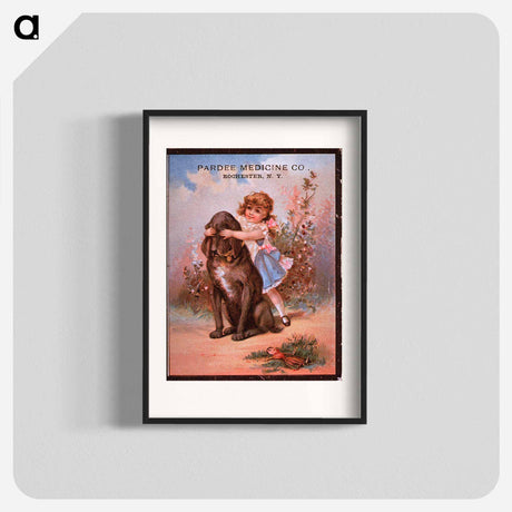 アートポスター-Advertisement for Dr. Pardee's Remedy
 - 国立医学図書館 Poster.