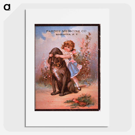 アートポスター-Advertisement for Dr. Pardee's Remedy
 - 国立医学図書館 Poster.