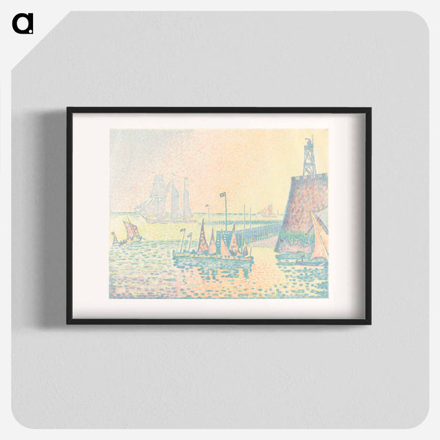 アートポスター-Evening - ポール シニャック Poster.