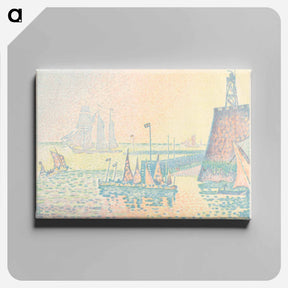 アートパネル-Evening - ポール シニャック Canvas.