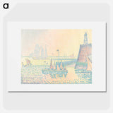 アートポスター-Evening - ポール シニャック Poster.