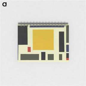 アートメモ帳-Composition XIII - テオ ファン ドゥースブルフ Memo.