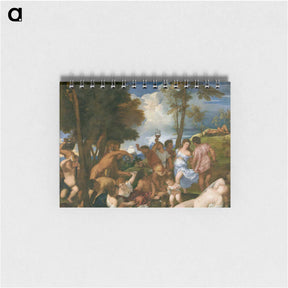 アートメモ帳-The Bacchanal of the Andrians - ティツィアーノ ヴェチェッリオ Memo.