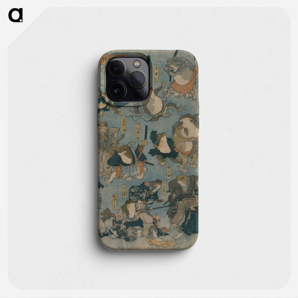 Original public domain image from Library of Congress - 歌川 国芳 Phone Case.