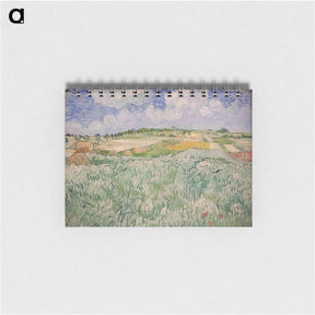アートメモ帳-Plain near Auvers - フィンセント ファン ゴッホ Memo.