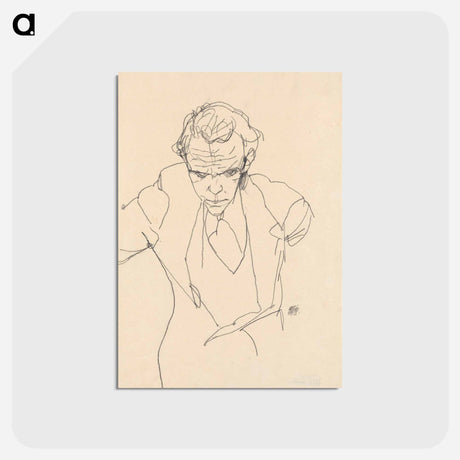 アートポストカード-Roderick Mac Kay, Pianist
 - ウィーン博物館 Postcard.