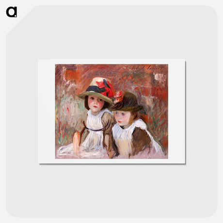 アートポストカード-Village Children
 - イェール大学アートギャラリー Postcard.