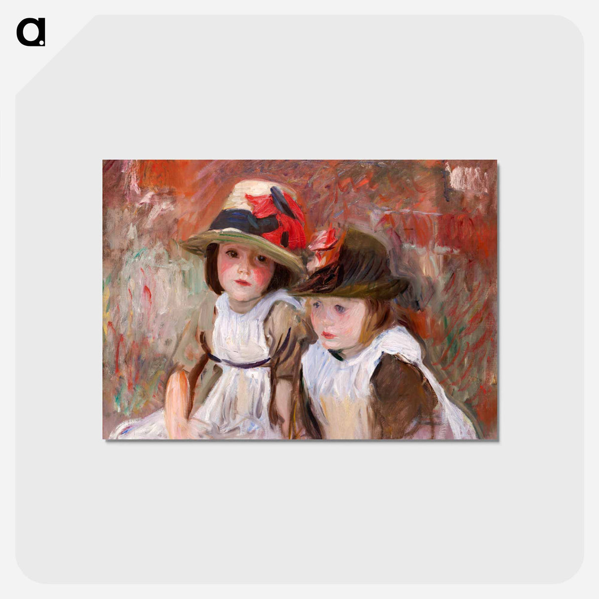 アートポストカード-Village Children
 - イェール大学アートギャラリー Postcard.
