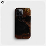 Lady in black, thérèse noire - アルバート エーデルフェルト Phone Case.