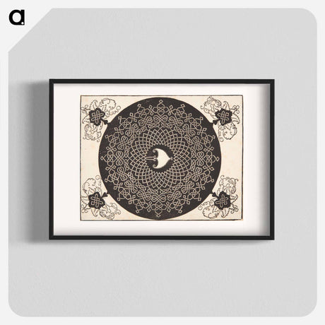 アートポスター-Knob with heart-shaped center - アルブレヒト デューラー Poster.