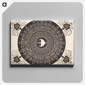 アートパネル-Knob with heart-shaped center - アルブレヒト デューラー Canvas.