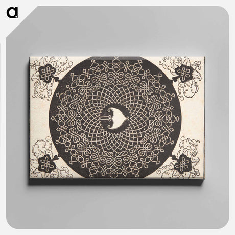 アートパネル-Knob with heart-shaped center - アルブレヒト デューラー Canvas.