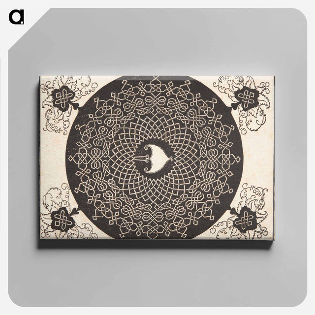 アートパネル-Knob with heart-shaped center - アルブレヒト デューラー Canvas.