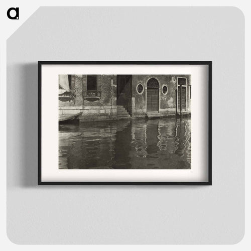 Reflections—Venice - アルフレッド スティーグリッツ Poster.