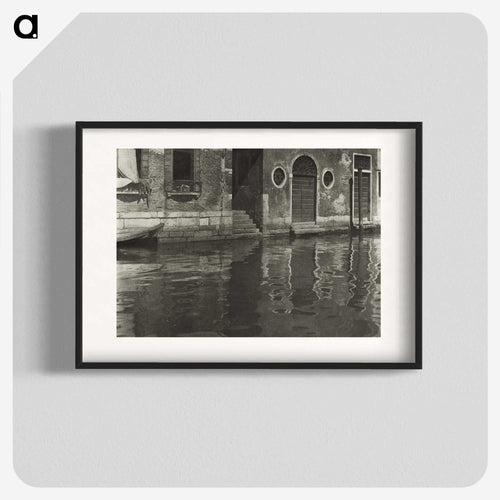 Reflections—Venice - アルフレッド スティーグリッツ Poster.