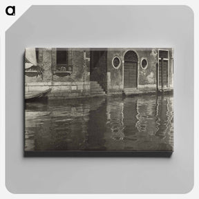 アートパネル-Reflections—Venice - アルフレッド スティーグリッツ Canvas.