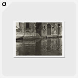 アートポストカード-Reflections—Venice - アルフレッド スティーグリッツ Postcard.