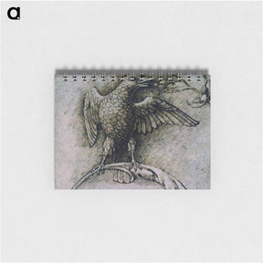 アートメモ帳-Bird on a branch - アンドレア マンテーニャ Memo.