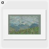 Hilly landscape - アーノルド ピーター ワイズ クビンチャン Poster.