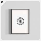 アートポスター-Compass from One Hundred Tables Of Quaint Geography
 - 大英図書館 Poster.