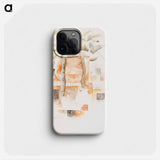 Bermuda: Houses Seen Through Trees - Charles Demuth Phone Case.