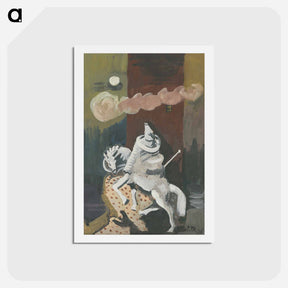 アートポストカード-At night
 - シプリアン マジェルニク Postcard.