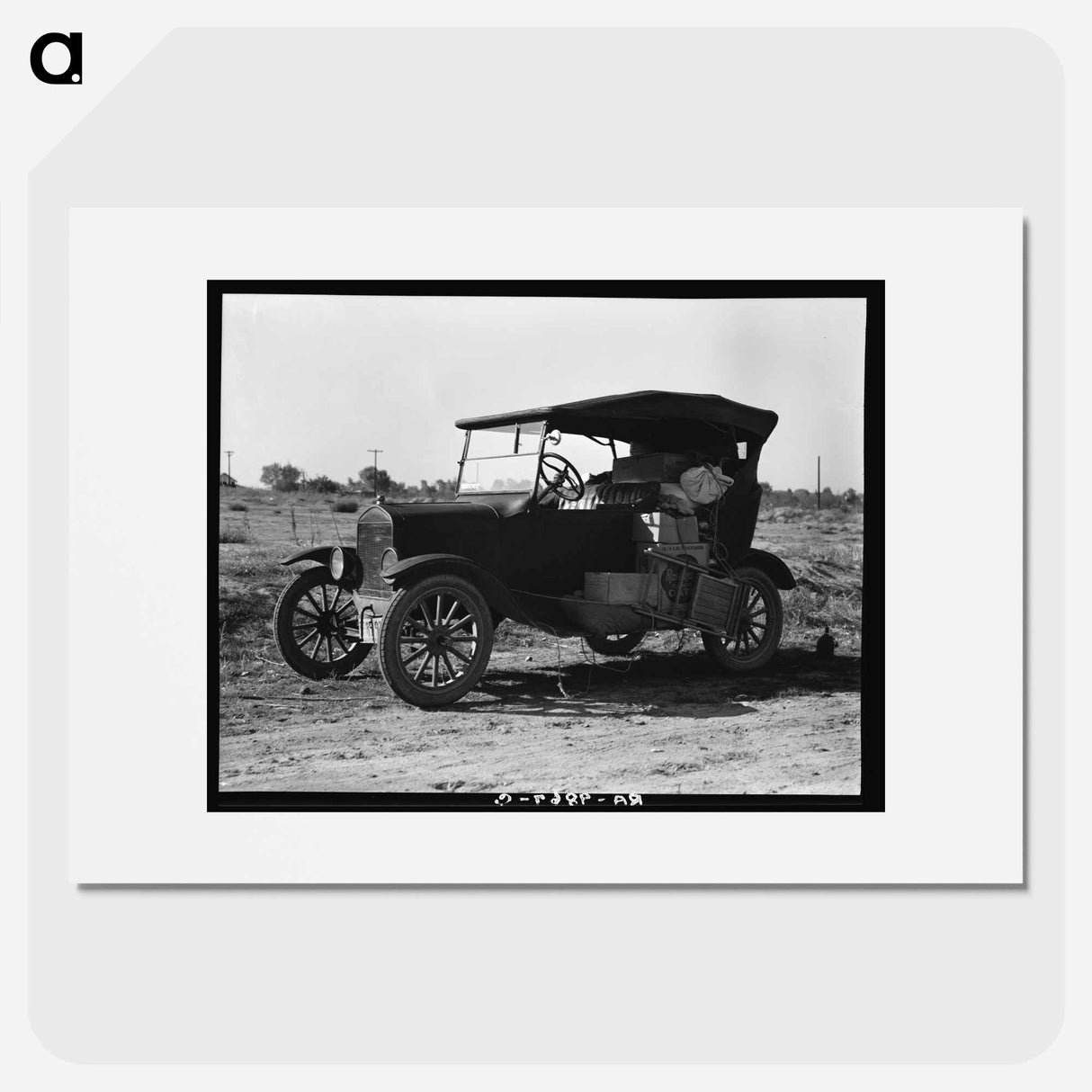 Untitled photo - Dorothea Lange Poster.
