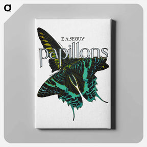 アートパネル-Papillons - E.A.セギー Canvas.