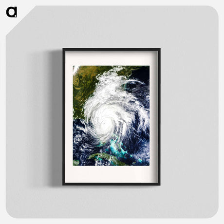アートポスター-Hurricane Matthew, Terra Satellite Image
 - 上空からの地球 Poster.